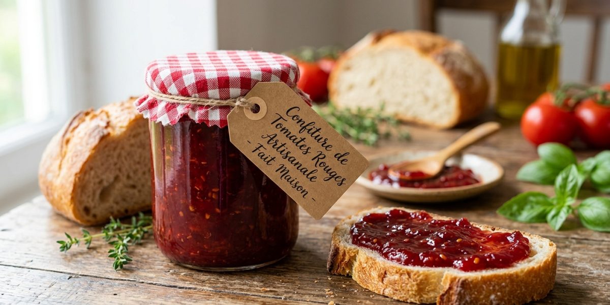  Confiture de Tomates Rouges Artisanale