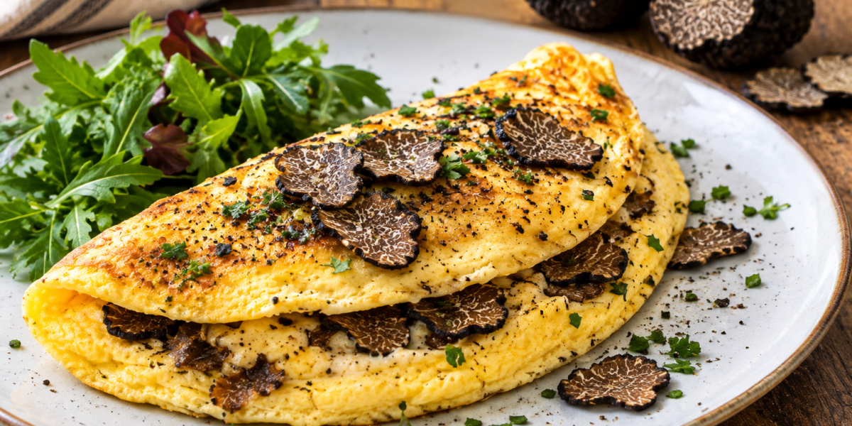 Omelette aux Truffes Noires