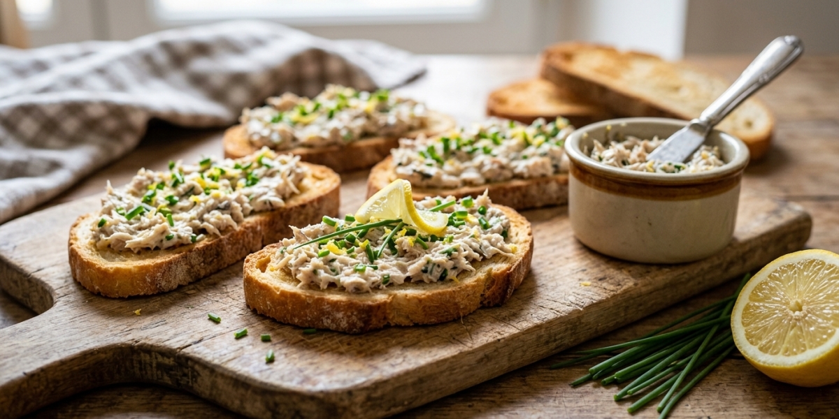 Rillettes de Maquereau au Citron et Ciboulette
